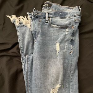 Express Stretch Destroyed Jean Legging